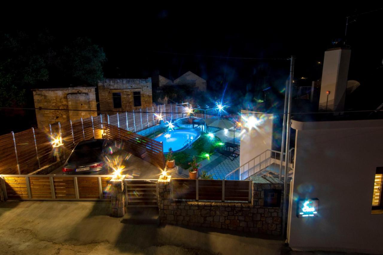 Casa Christina-Luxury Villa Kíssamos Exterior foto
